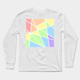 Geo rainbow Long Sleeve T-Shirt